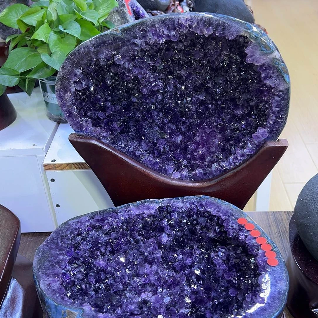 大型摆件（非配饰）未镶嵌紫晶董