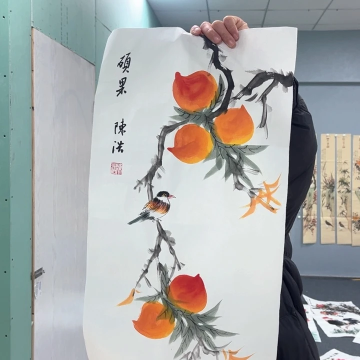 国画我的心好痛啊我的心真的好痛啊好