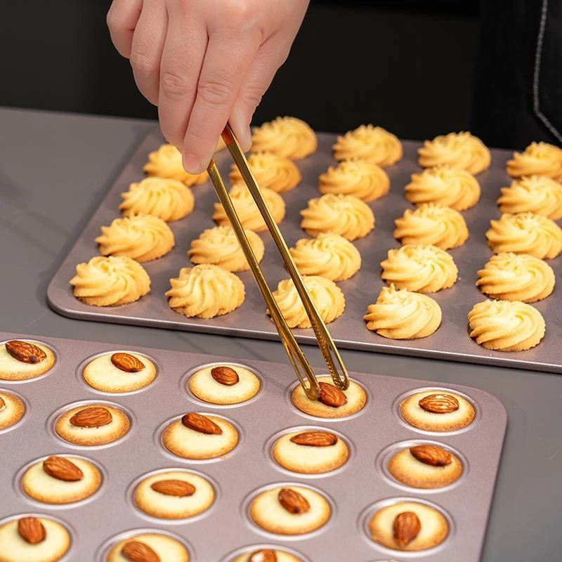 不沾烤盘模具马卡龙可可脆片烤曲奇薄脆饼干烘焙烤箱工具圆形