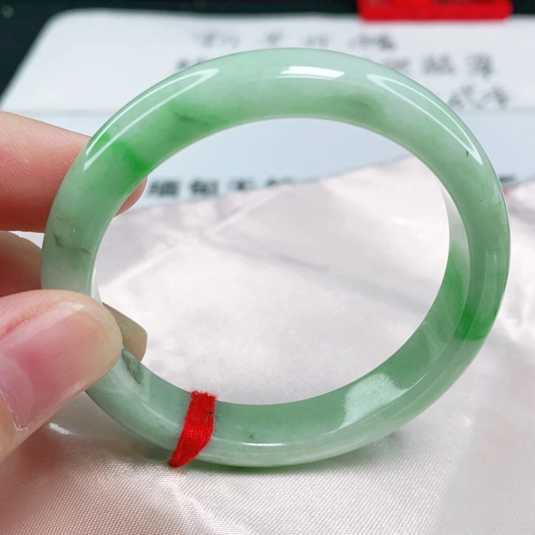 未镶嵌手镯翡翠51.6圈口