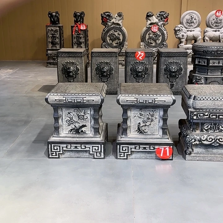 石材纯天然青石整石雕刻