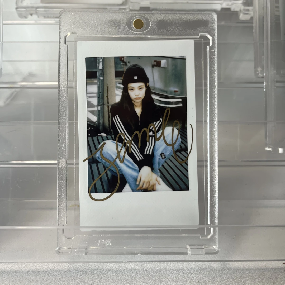 P0527【Jennie】正品拍立得照片 白边