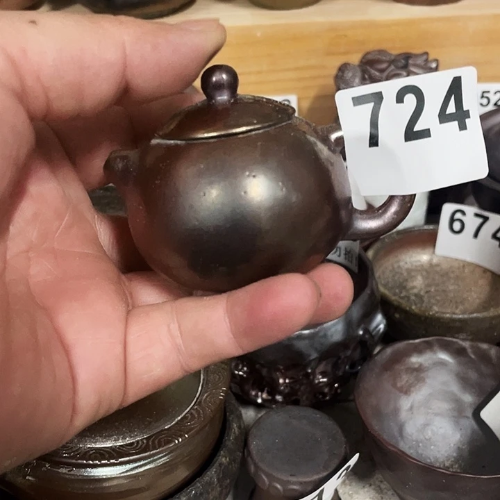 摆件柴烧纯手工724