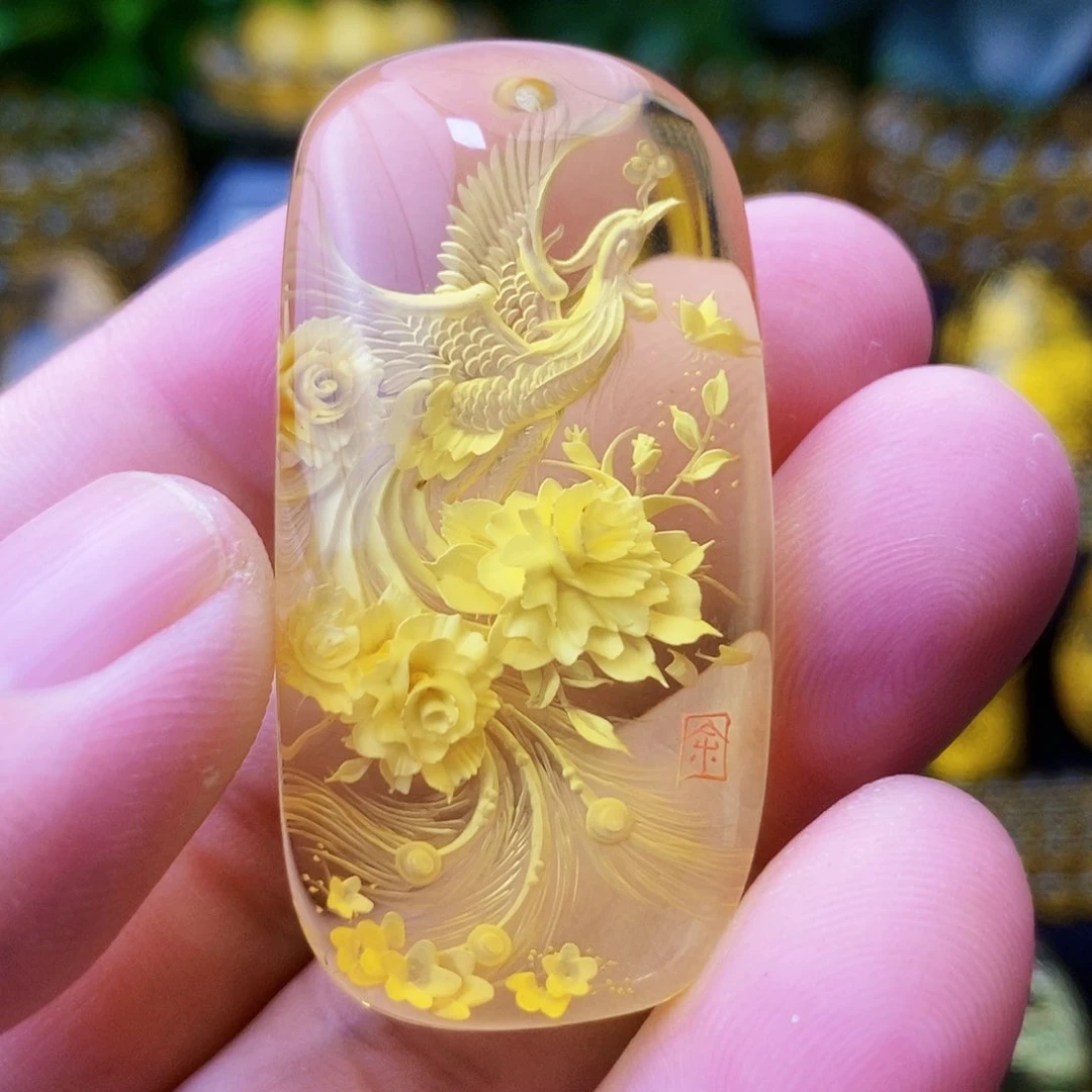【闪购商品】金珀吊坠(不含链)未镶嵌