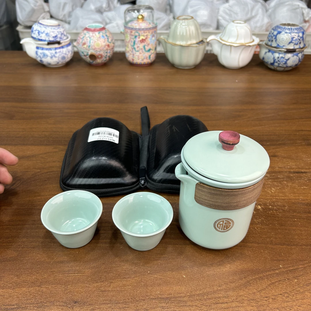 G237-天青汝窑金百福旅行快客