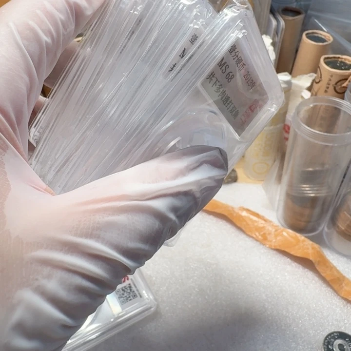 其他普通金属共下，多肉，透打，双角币2013年