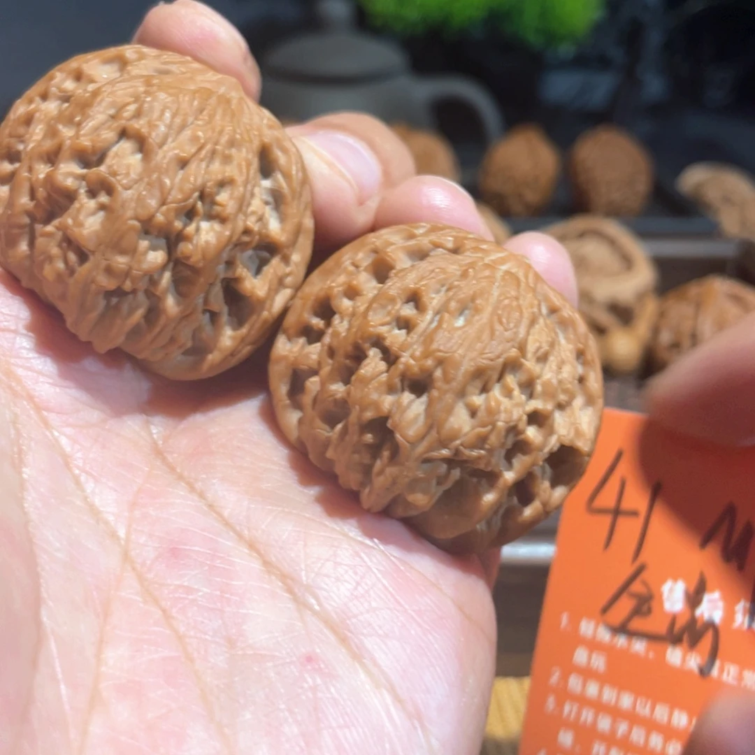 吊坠文玩核桃41山地正磨全品