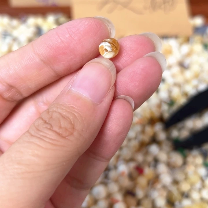 裸石蜜蜡未镶嵌6.5mm一个