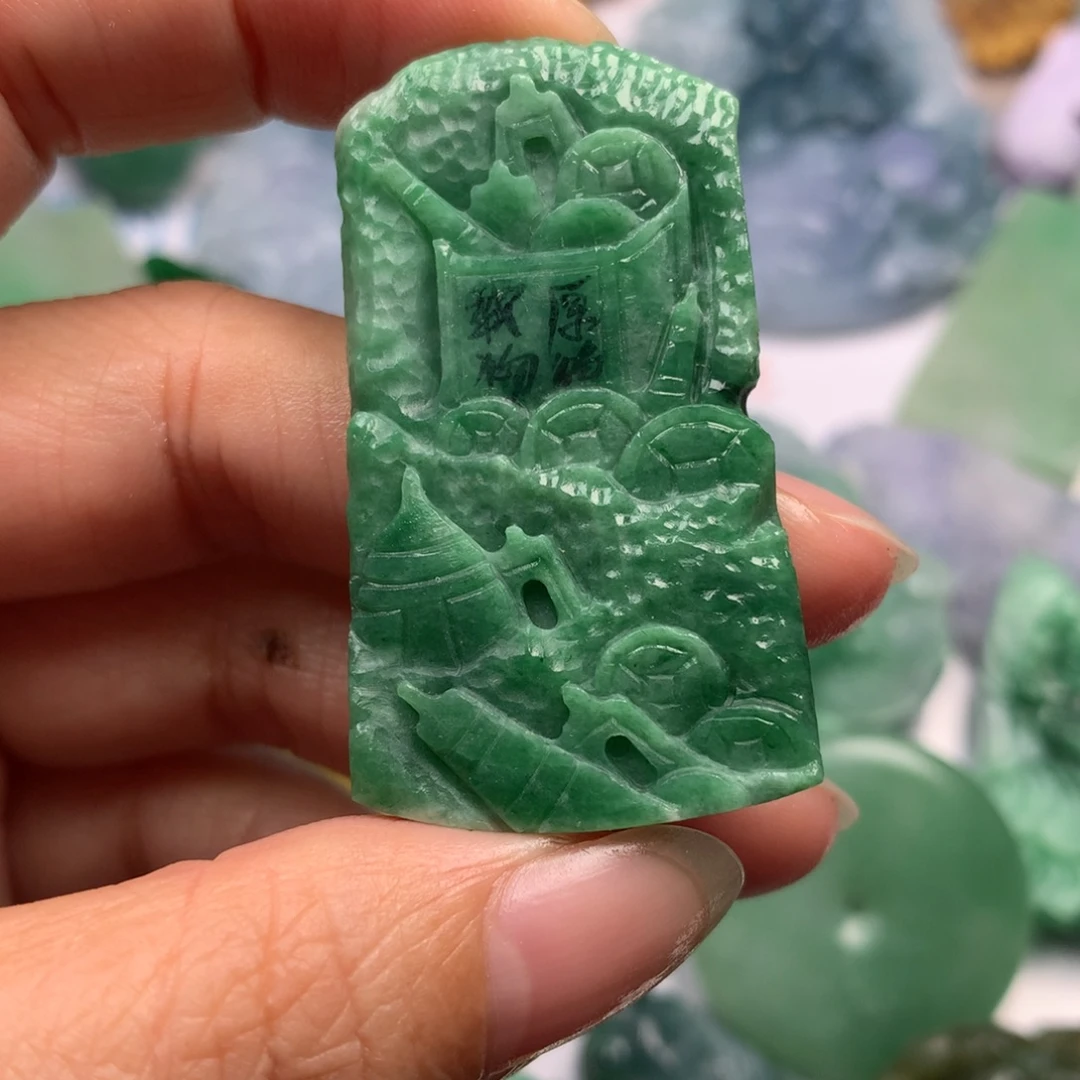 定制翡翠未镶嵌翡翠