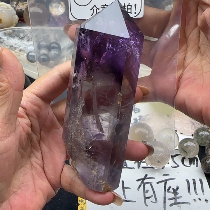 未镶嵌摆件水晶b043