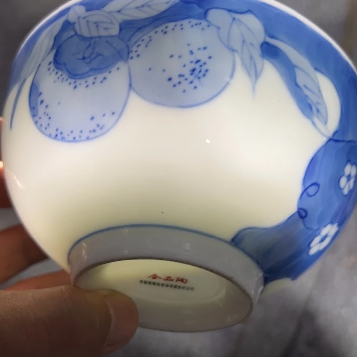 手绘正价饭碗一个