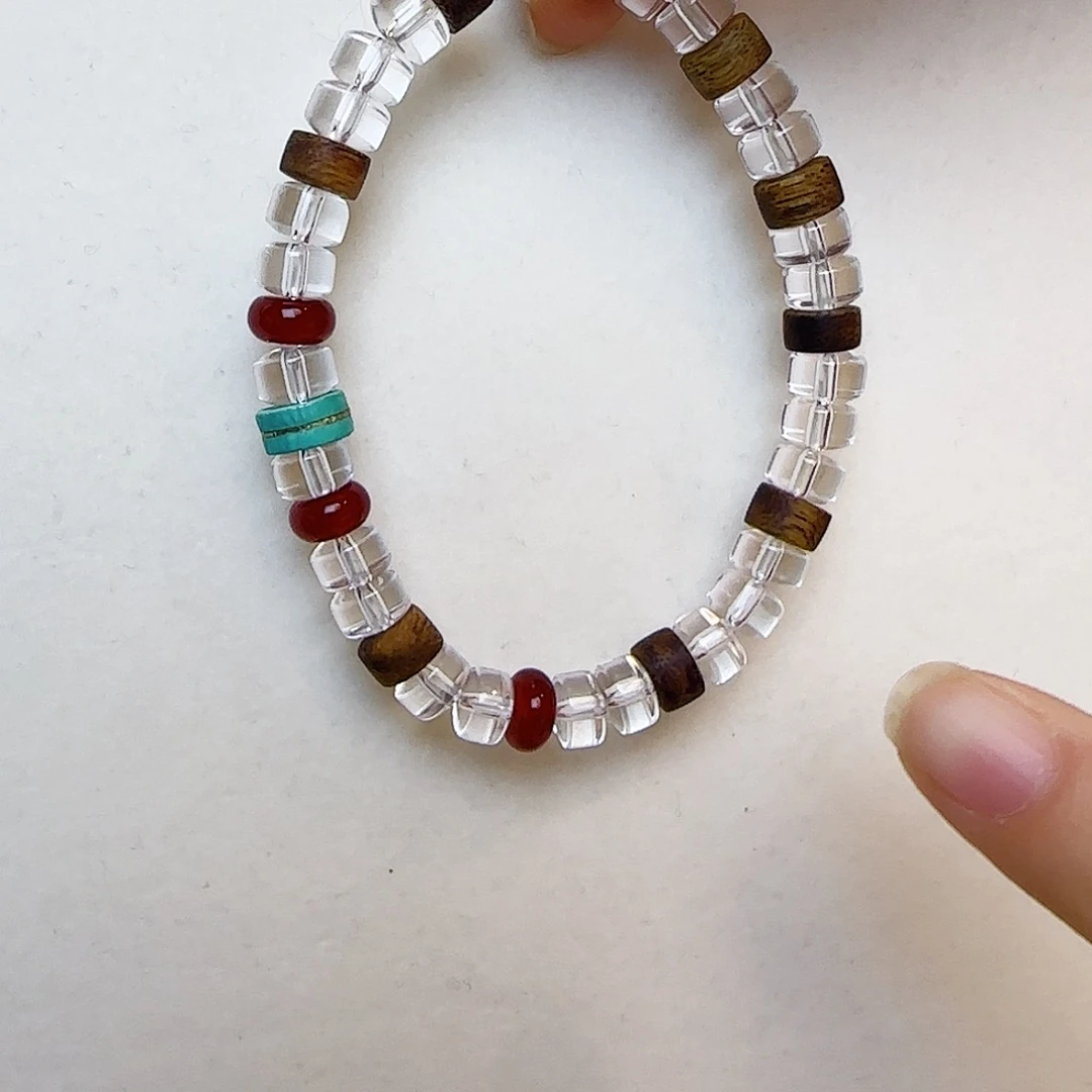 水晶手链未镶嵌大气上档次