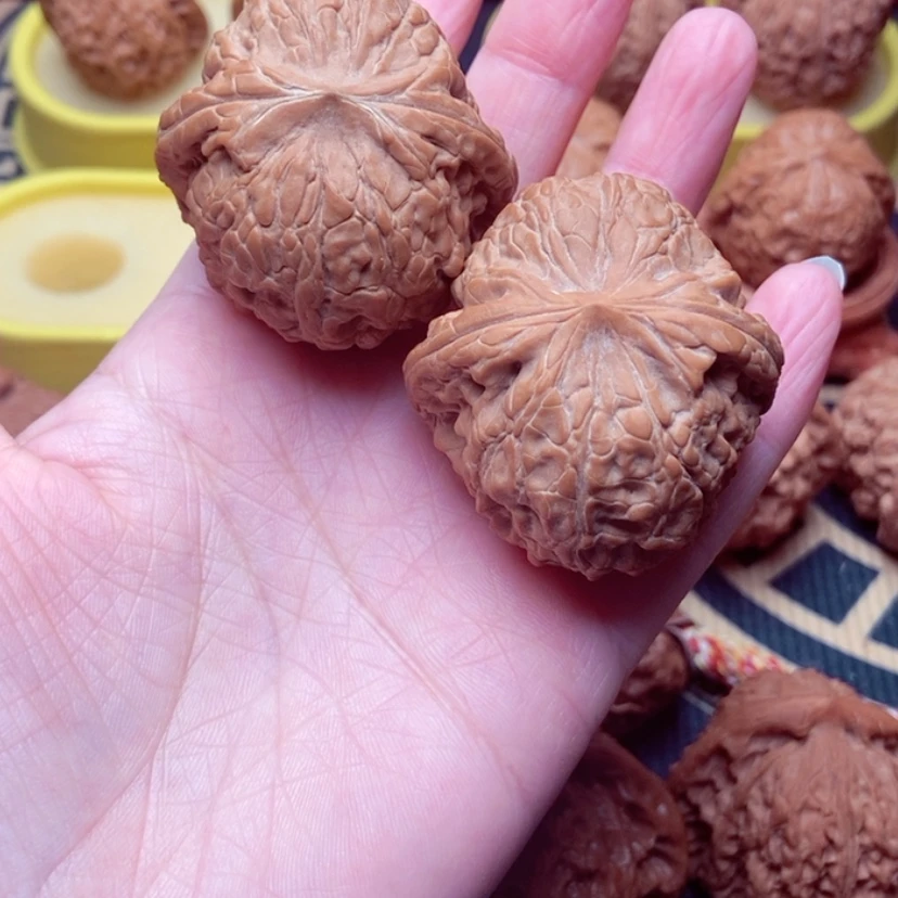 【闪购商品】文玩核桃把件无****3大团圆