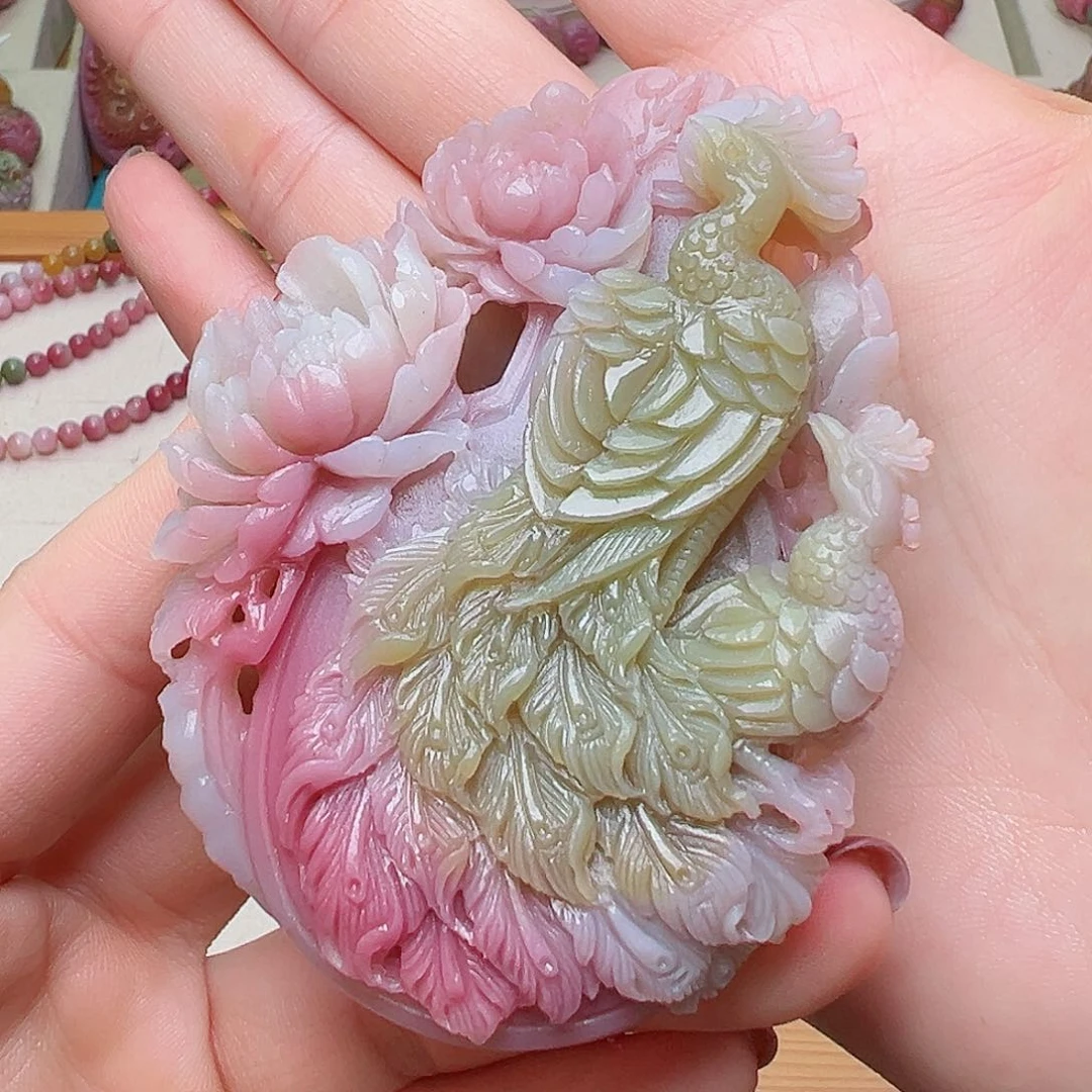 未镶嵌盐源玛瑙定制石英质玉梓*