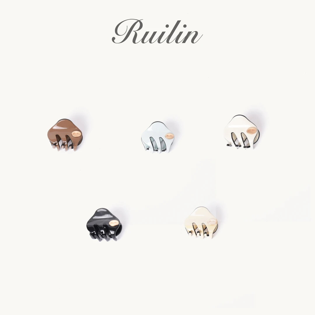 RUILIN【502】【星鲨宝宝】新款迷你网红百搭ins简约可爱发卡小抓夹