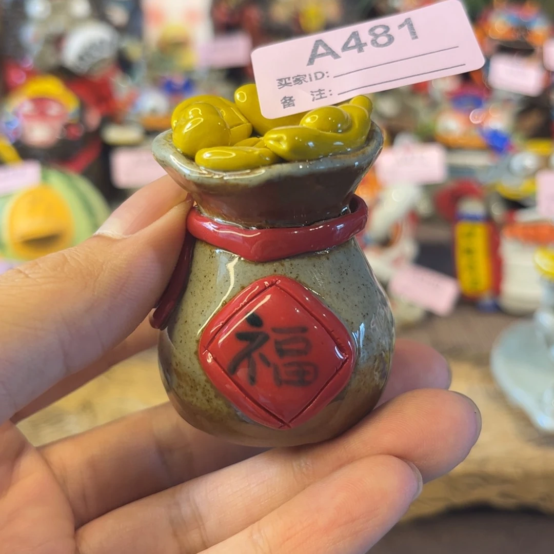 泥塑纯手工茶宠摆件