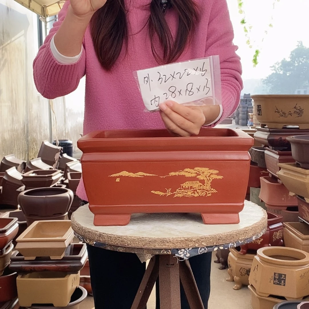 花盆紫砂紫砂花盆