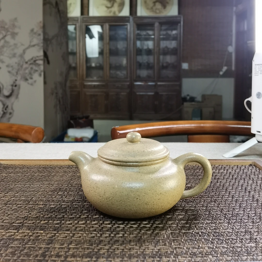 御器紫砂 仿古 150ml 青段 手工制作 宜兴紫砂传承经典器