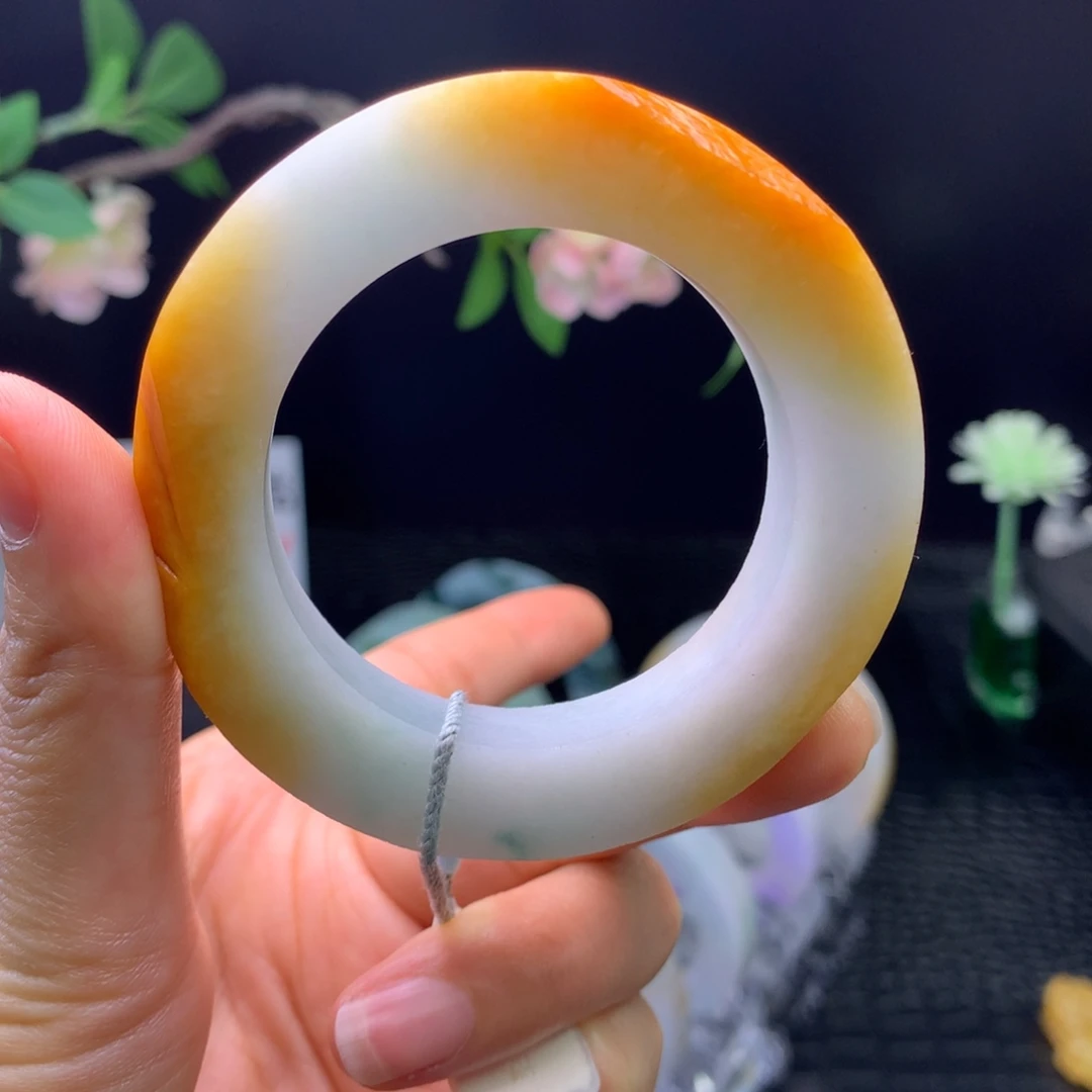 定制翡翠未镶嵌手镯48-56