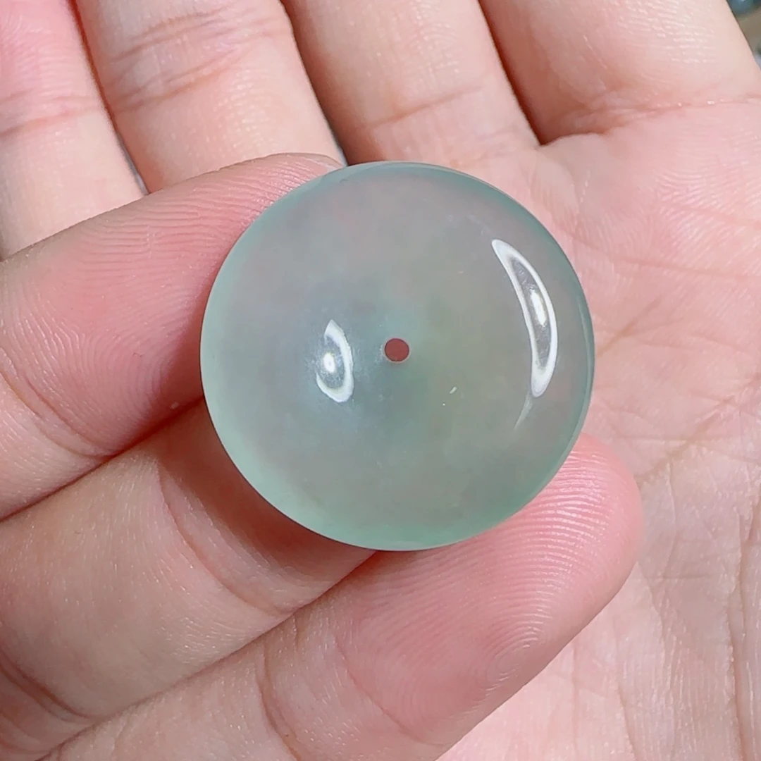 翡翠未镶嵌吊坠(不含链)平安扣