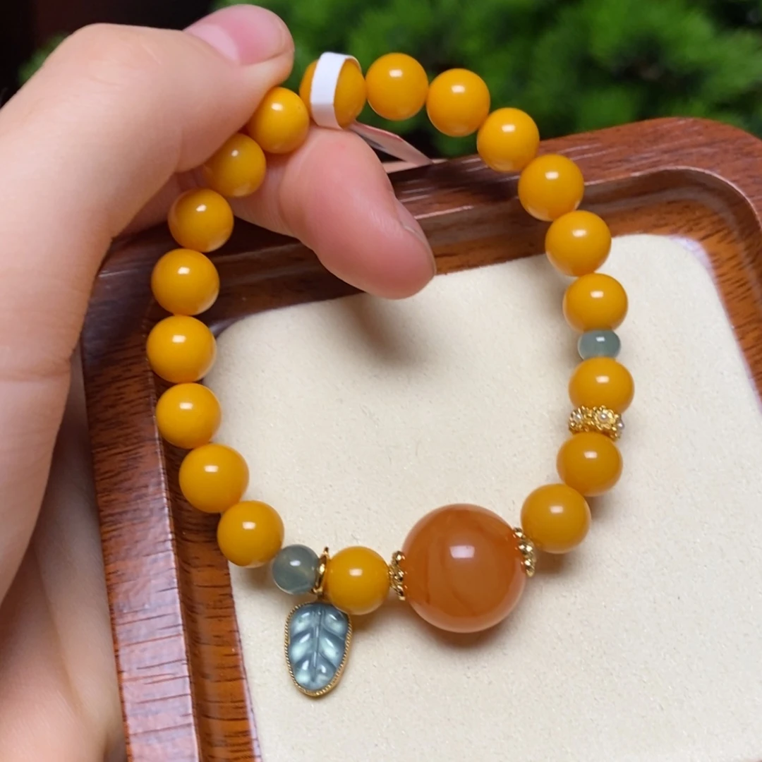 【闪购商品】手链蜜蜡未镶嵌手串