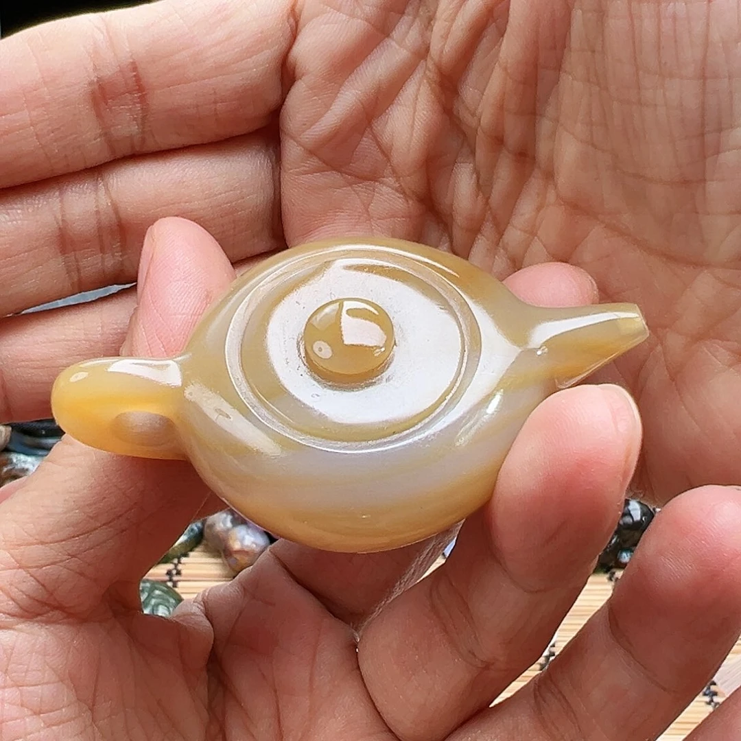 未镶嵌玛瑙/玉髓珠宝半成品