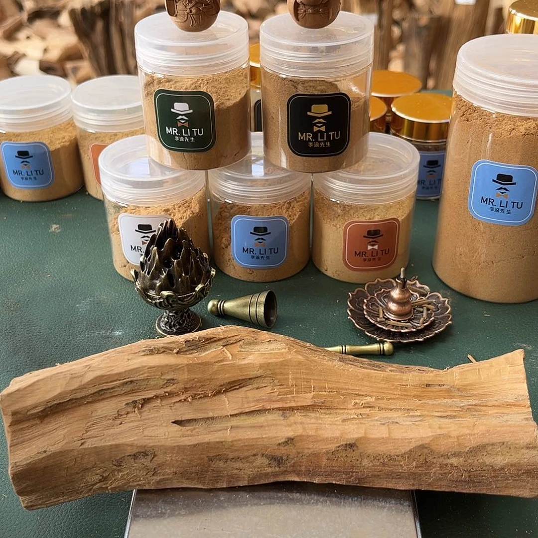 檀香木其他我***果老山檀老料210克