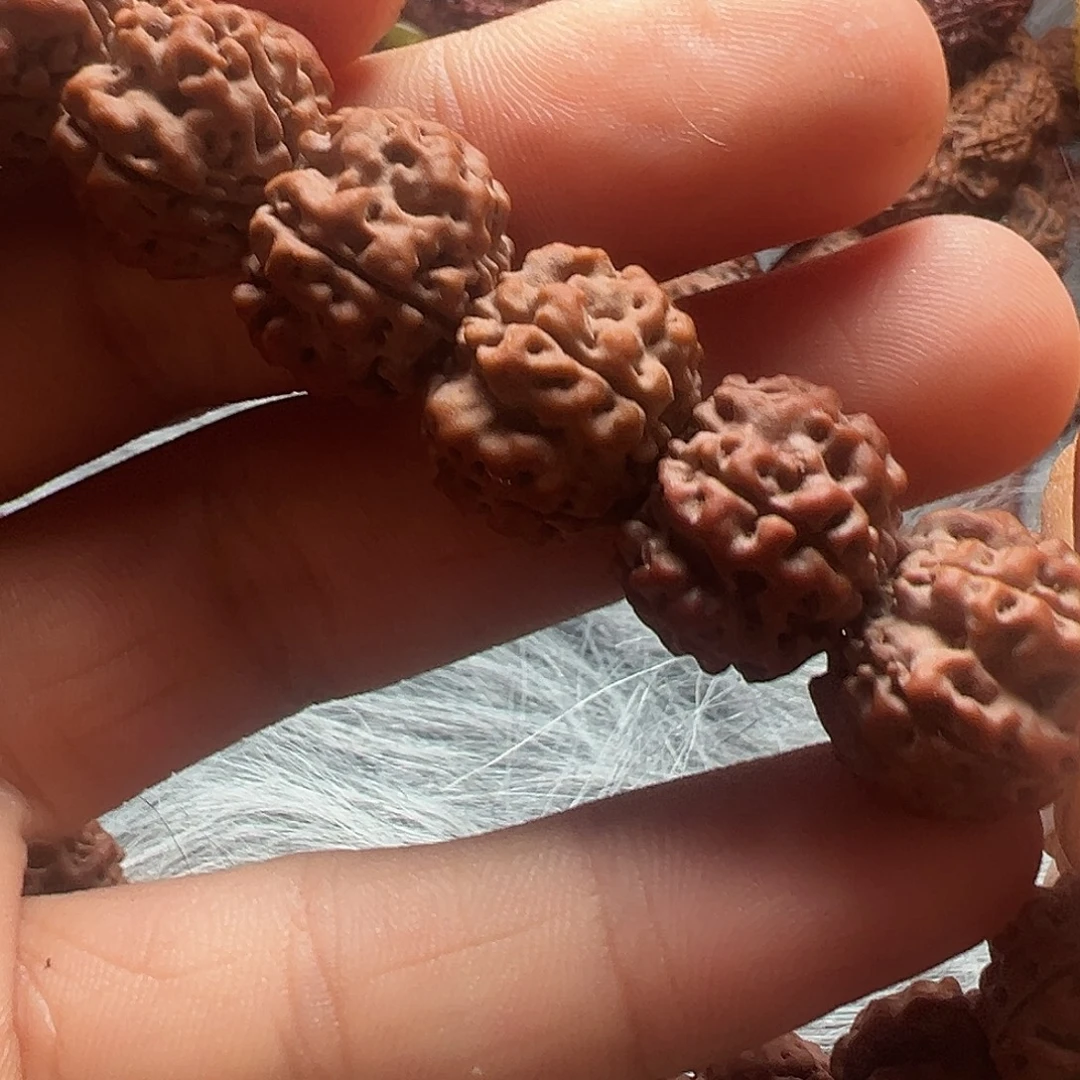 K***M手串金刚菩提门墩梅花五面龙