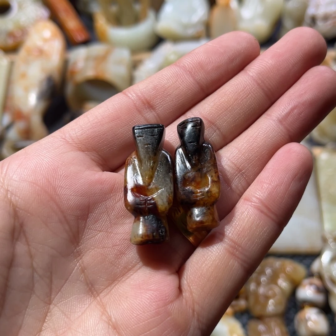 和田玉挂件未镶嵌