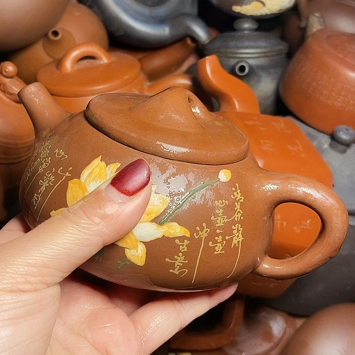 全手工制作宜兴紫砂壶