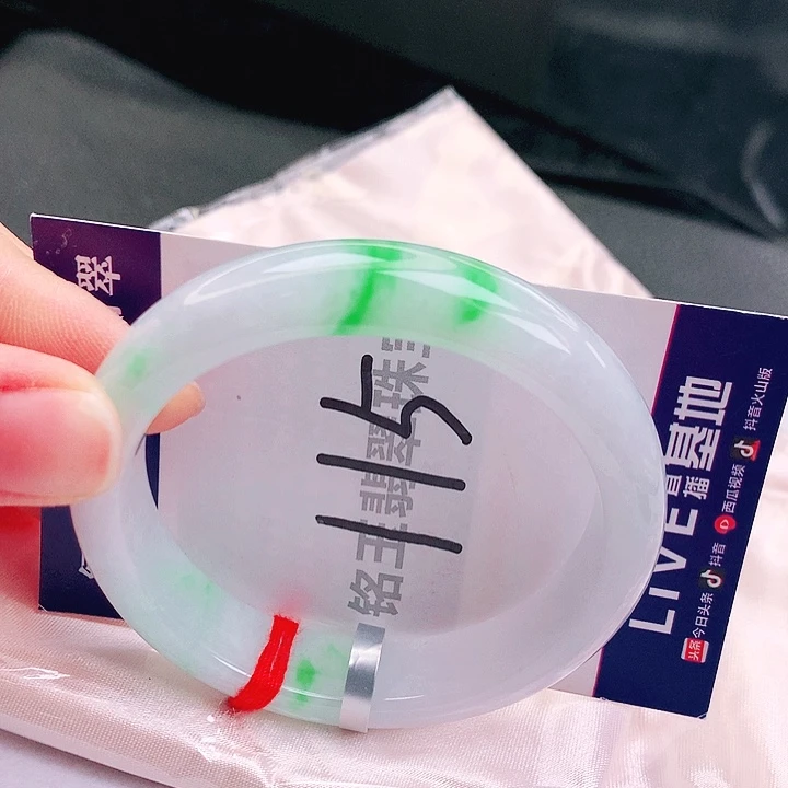 翡翠未镶嵌手镯缅甸天然a货翡翠手镯
