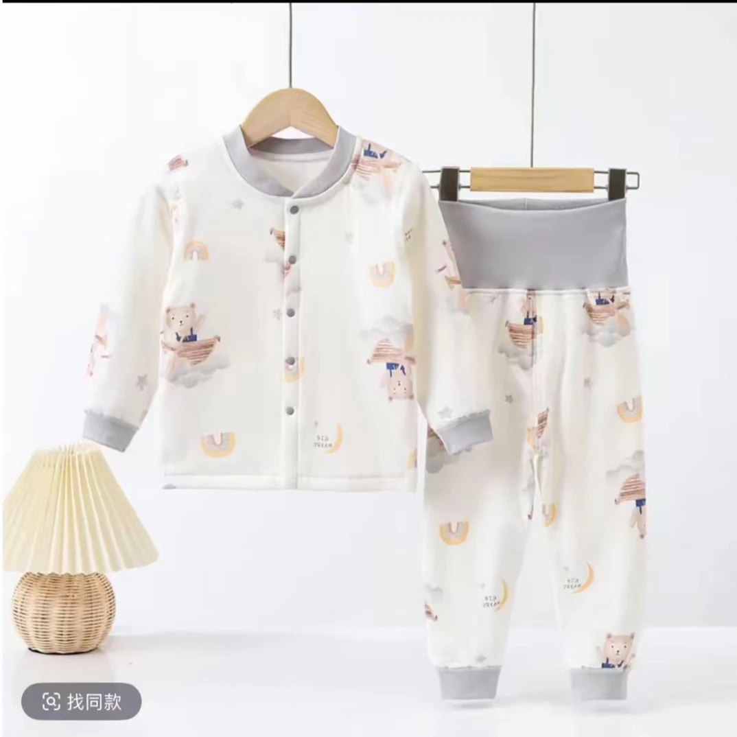 多米福利40克薄棉高腰分体套装