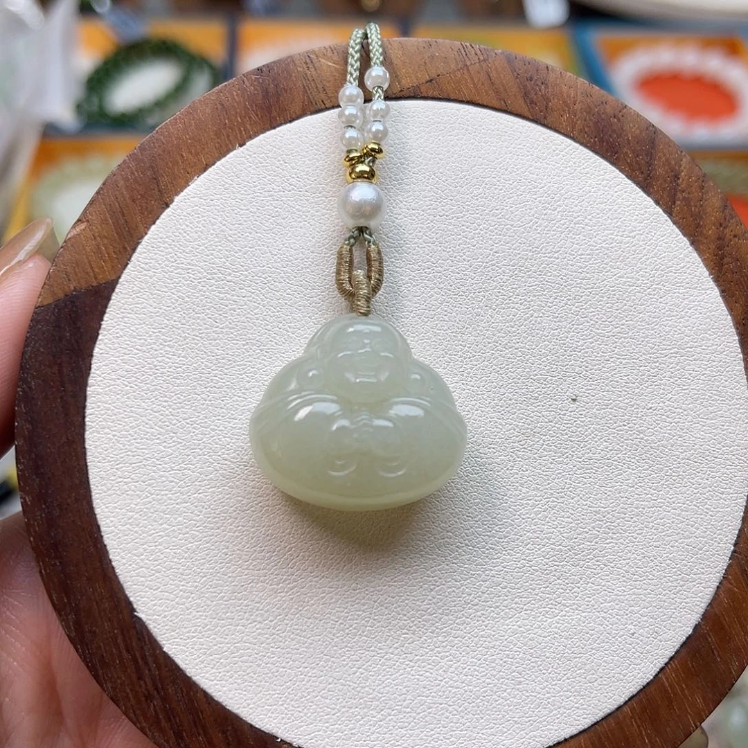 和田玉未镶嵌吊坠(不含链)A17