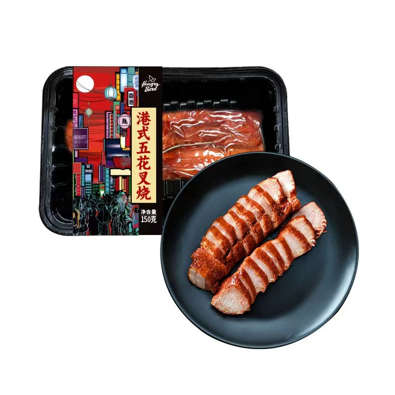港式脆皮烧肉/五花叉烧150克×4盒