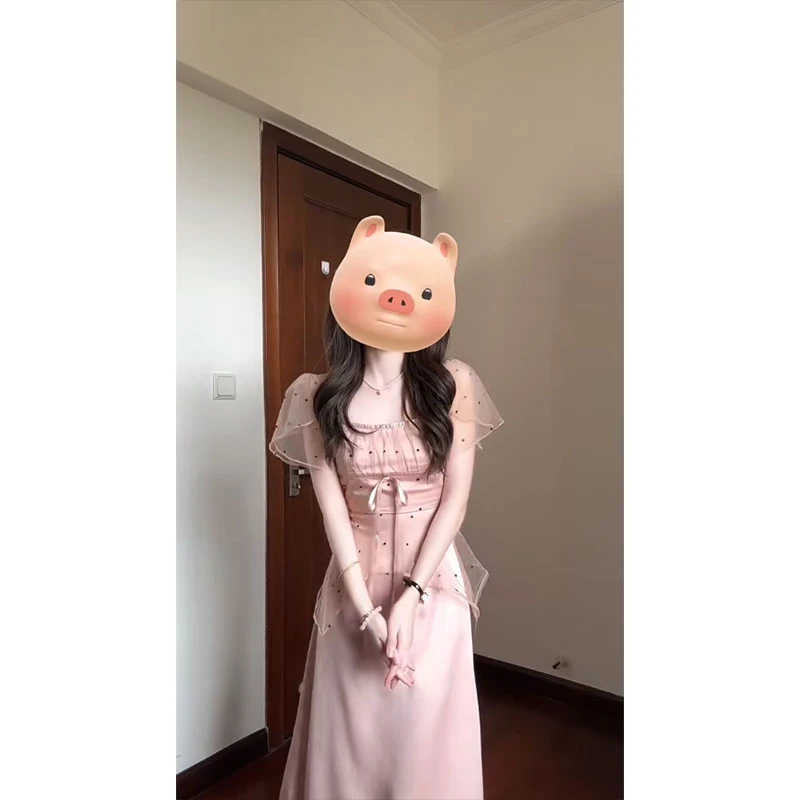 超仙女时尚气质连衣裙女2025夏季海边度假风法式小众绝美气质长裙