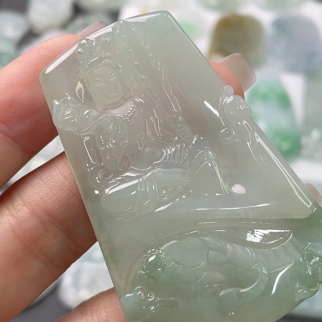 吊坠(不含链)未镶嵌翡翠1