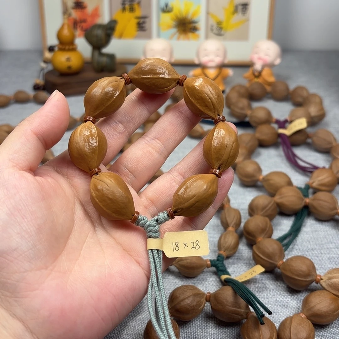 手串橄榄核梅林铁核18.28手捻橄榄核