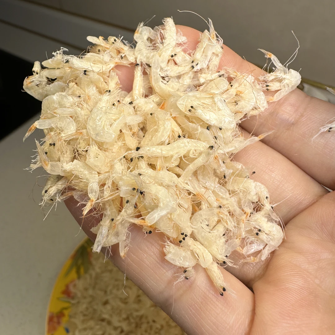 新鲜淡干晒虾皮干500克装（收到放冰箱急冻）