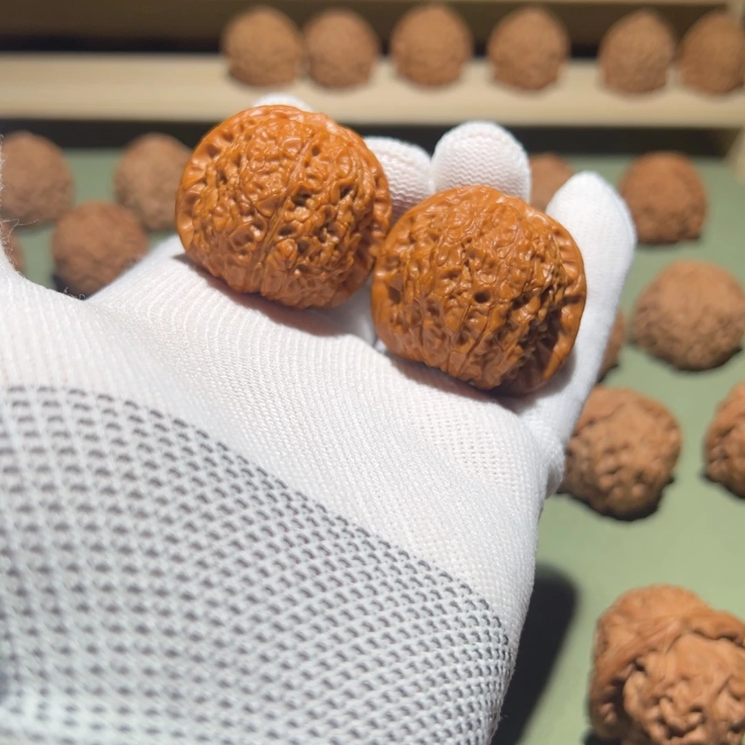 把件文玩核桃38血麒麟核桃