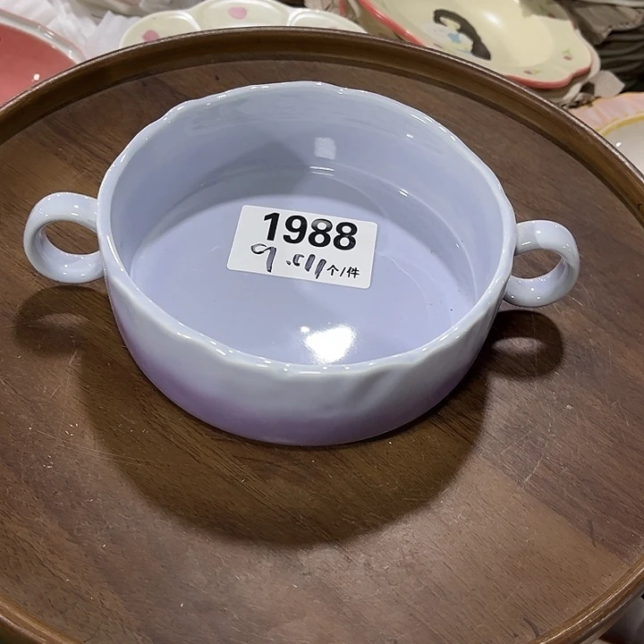 瓷微瑕外贸餐具1988