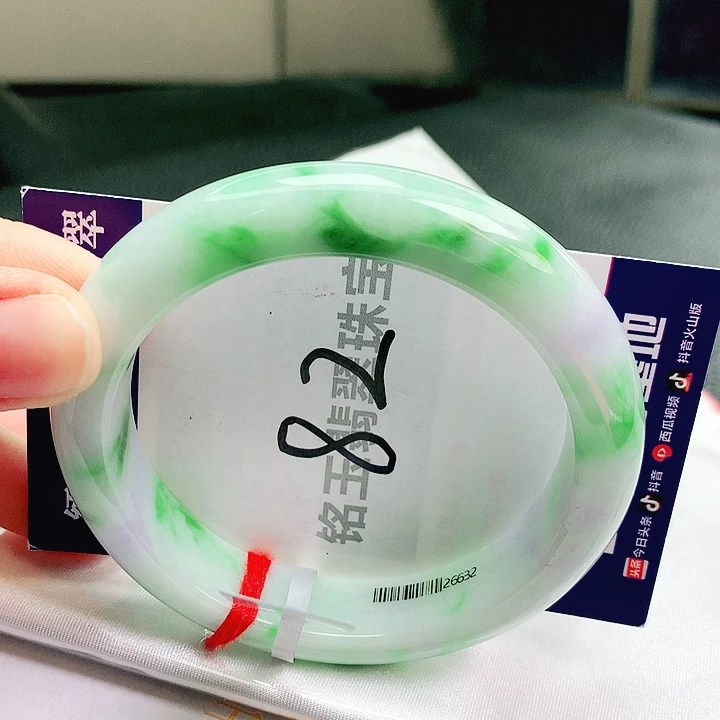 翡翠未镶嵌手镯缅甸天然a货翡翠手镯