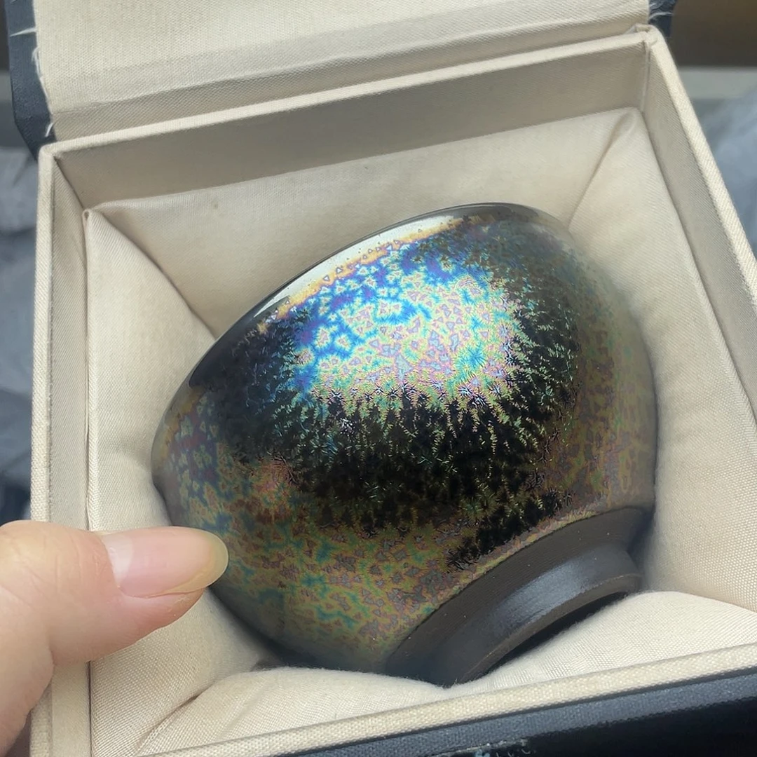 茶盏满天星将军配礼盒