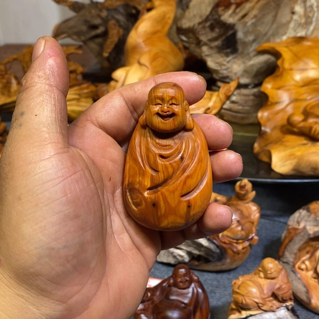 柏木（崖柏）木雕工艺品摆件家居手把件手串