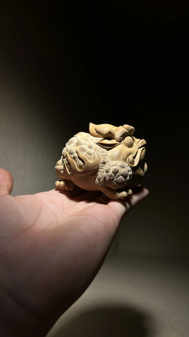 印度老山檀香，霸王金蟾