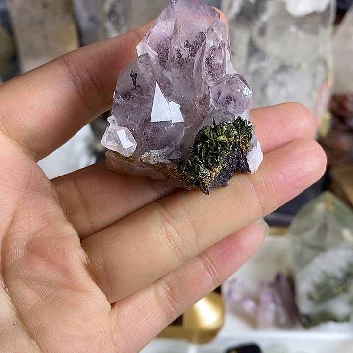 月***河水晶珠宝半成品未镶嵌