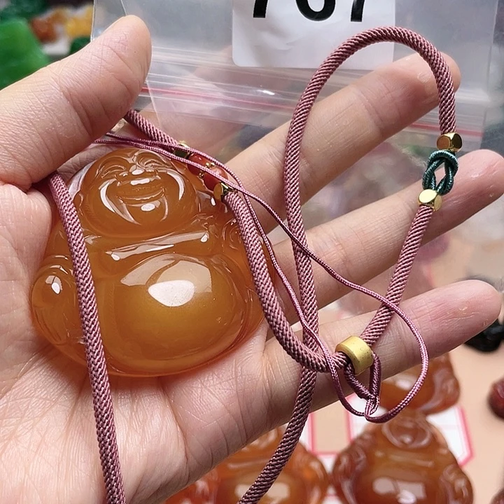 玛瑙/玉髓颈饰未镶嵌猫*姨