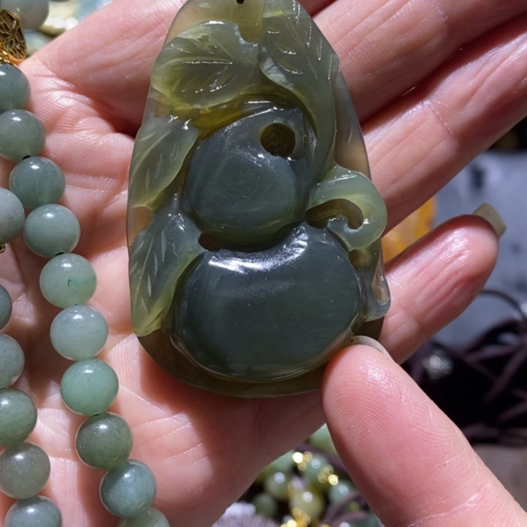 【闪购商品】岫玉毛衣链未镶嵌