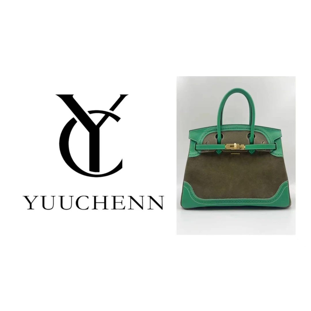 YUUCHENN 30cm原创设计高定真皮包 HH3161