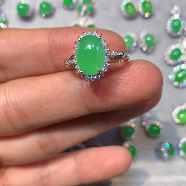 翡翠未镶嵌戒指翡翠戒指