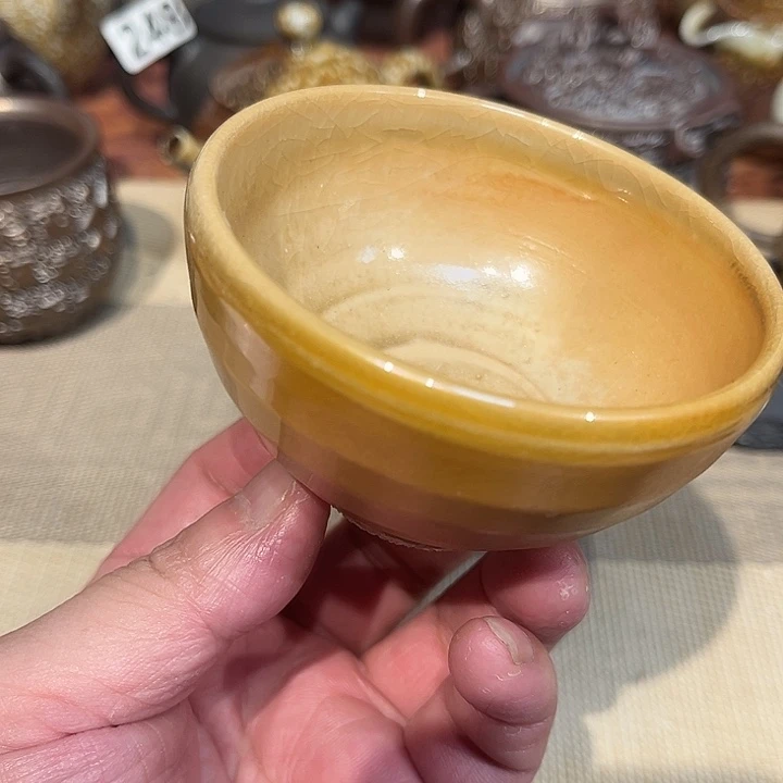 陶火器柴烧素烧349
